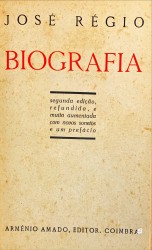 BIOGRAFIA. Segunda edição, refundida, e muito aumentada com novos sonetos e um prefácio.